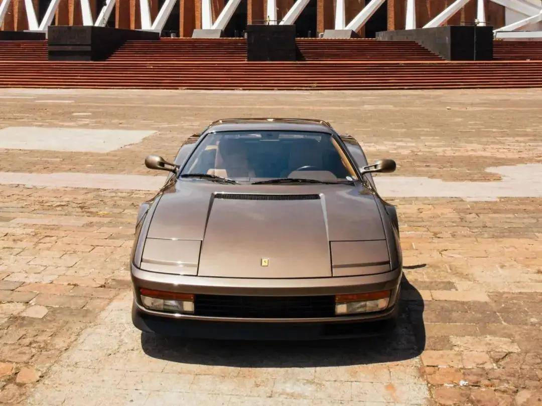 稀有配色的1988年法拉利 testarossa_搜狐汽车_搜狐网