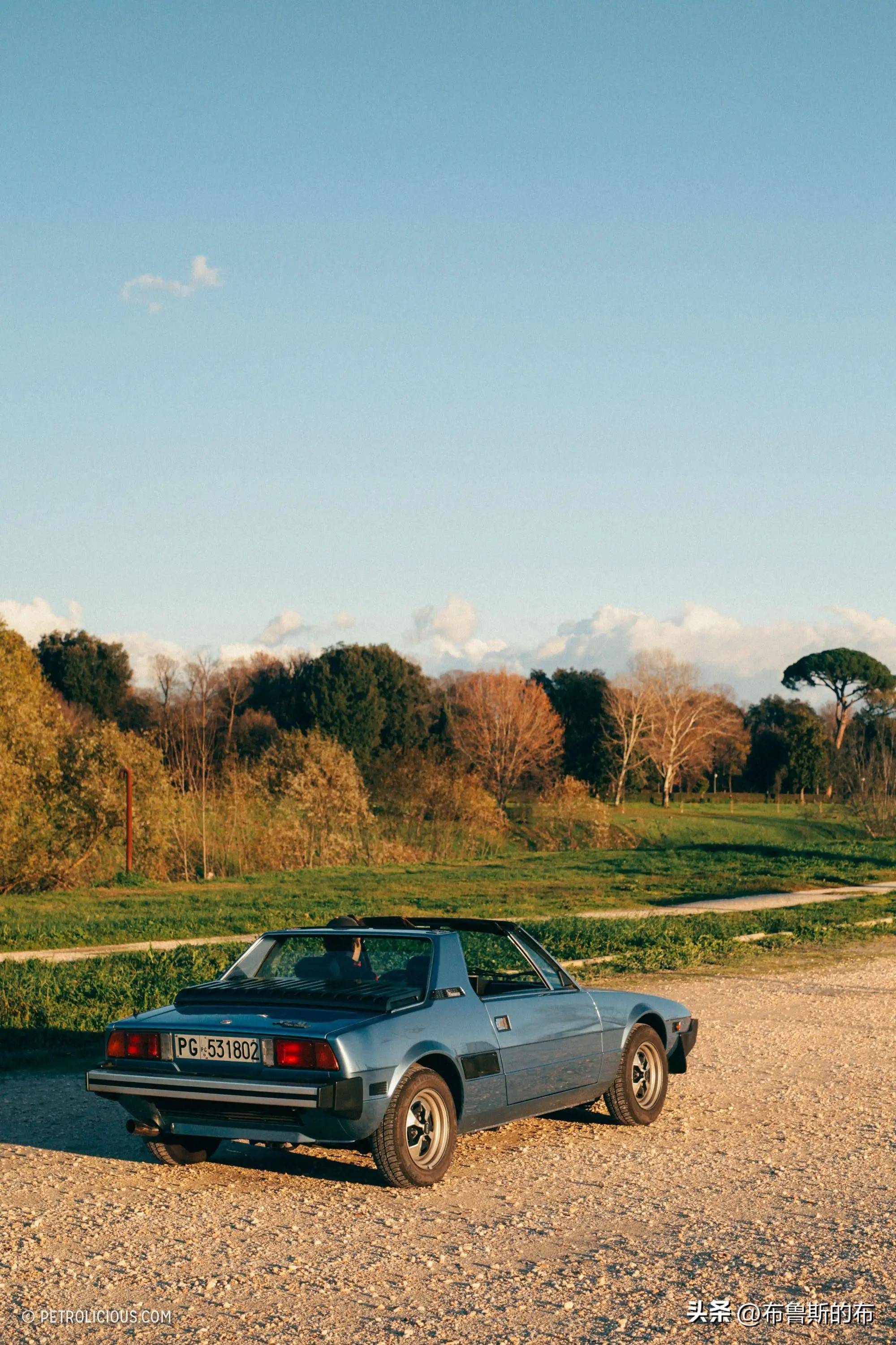 博通x1/9跑车 意大利最伟大设计师的经典作品之一_搜狐汽车_搜狐网