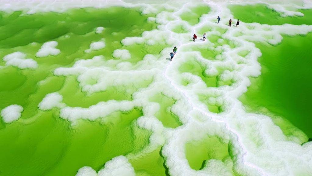 亚洲最大盐湖亮相成都察尔汗盐湖推荐会在蓉举行