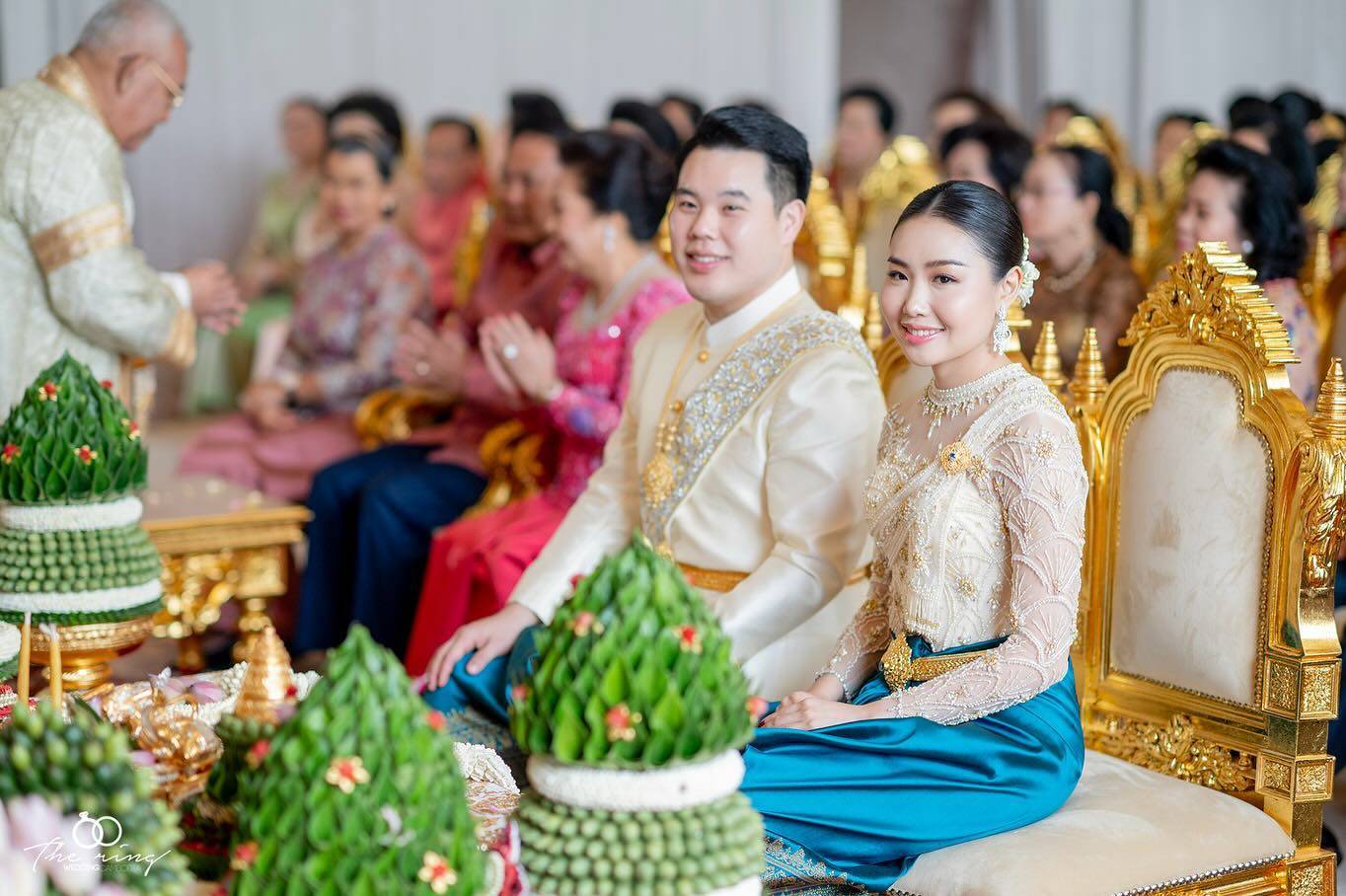 柬埔寨华人富商儿子大婚!洪森洪玛奈都来了,场面奢华新娘旺夫脸