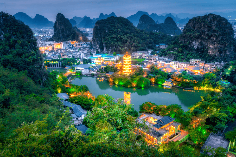 广西的景点攻略全码住_漓江_我国_阳朔