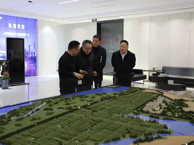 上海市政府合作交流办领导一行到金恪集团走访调研