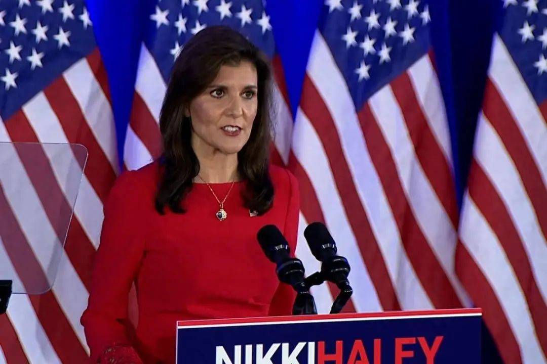 正主给出回应_大选_美国_妮基·黑利