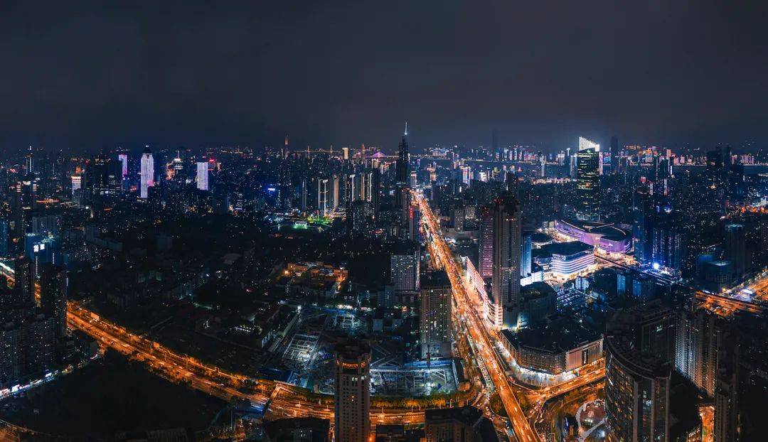 武汉三镇夜景图片