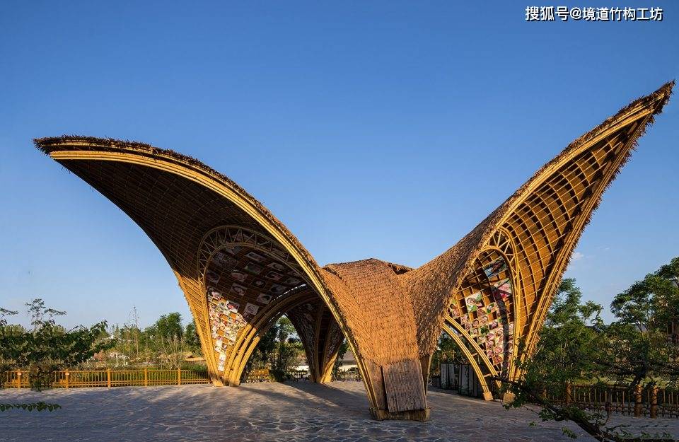 何陋轩竹亭一座浑然天成的中国建筑经典竹建筑竹结构