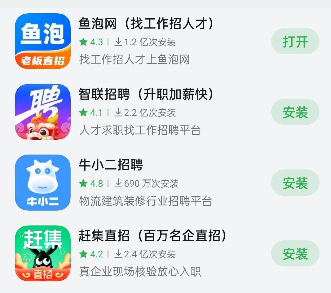 找工作在哪个app找比较真实可靠呢?这几大平台你要知晓!