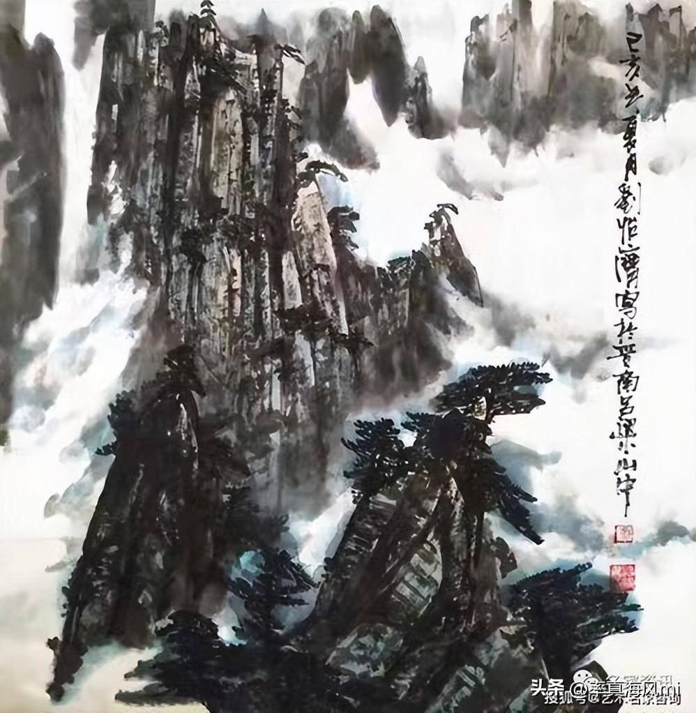 中国书画领军人物刘怡济作品欣赏