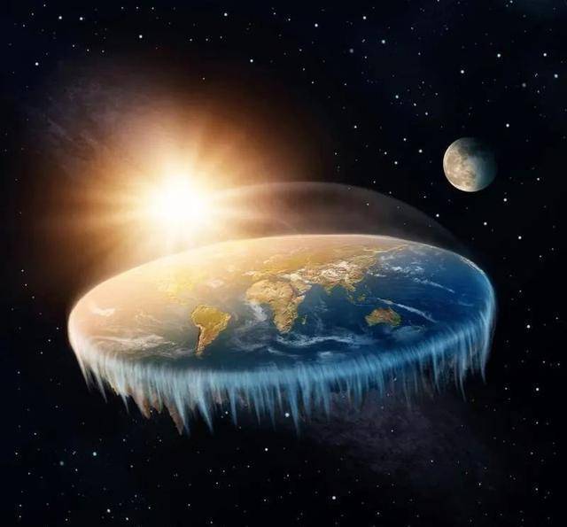 还有人相信地球是平的,南极是地球边缘的一堵冰墙_地平_拉伯塞姆_世界