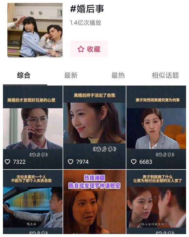 原创tvb新剧婚后事网络热度爆表是否将再见枕边人甩开