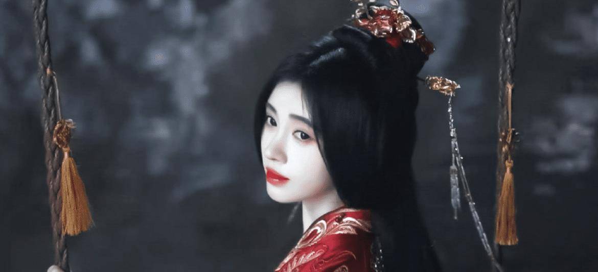 两个人演一个角色,鞠婧祎与郑合惠子同框,谁有女主相,一目了然_上官芷