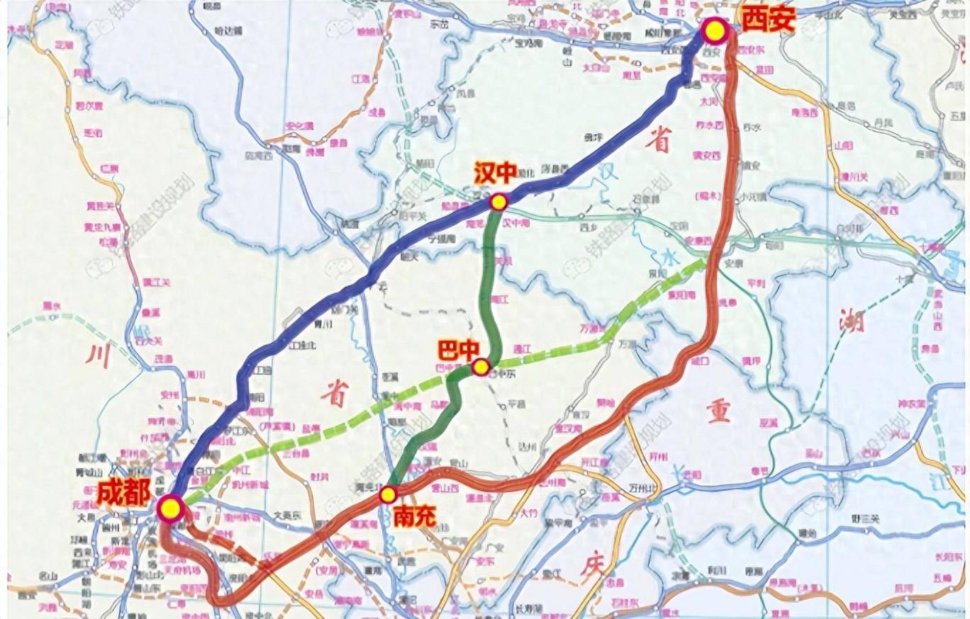 巴中高铁规划路线图图片