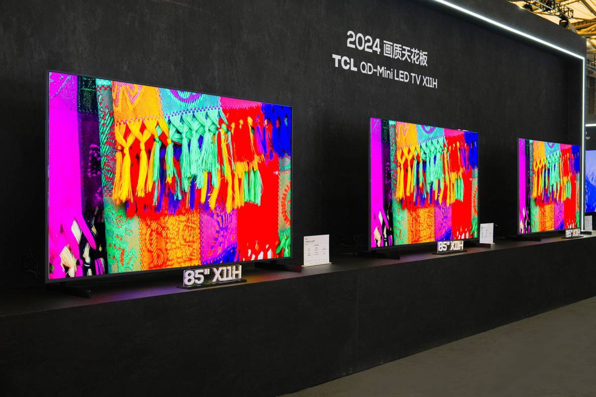 tclx11h首次亮相awe核心技术和tsr独立画质芯片再攀画质高峰