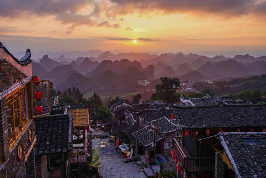 周末探访千年古寨,静享悠闲时光_瑶寨_风景画_生活