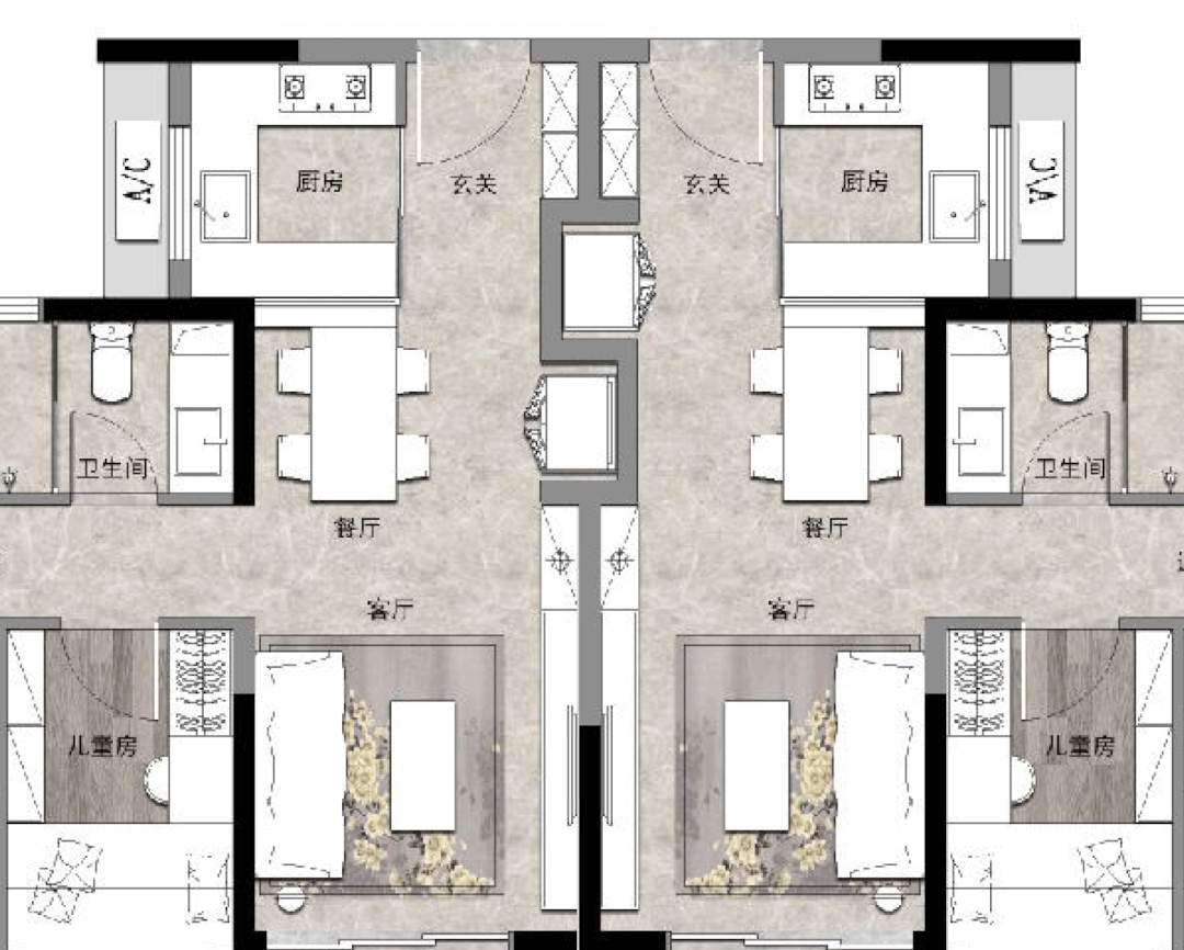 查看下一张图片 >>深圳万科未来之光建面约73﹐,80﹐,98﹐三款户型