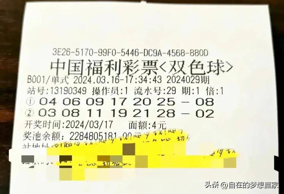 原创双色球24029期分析晒票关注二区的连号防三区断区2码定蓝