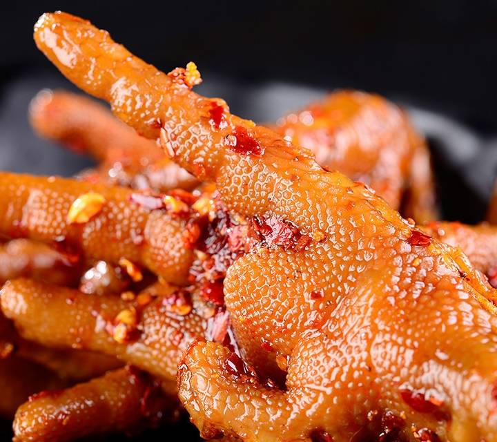 秘制香辣鸡爪香香辣辣用来下酒我至少能喝1斤白酒