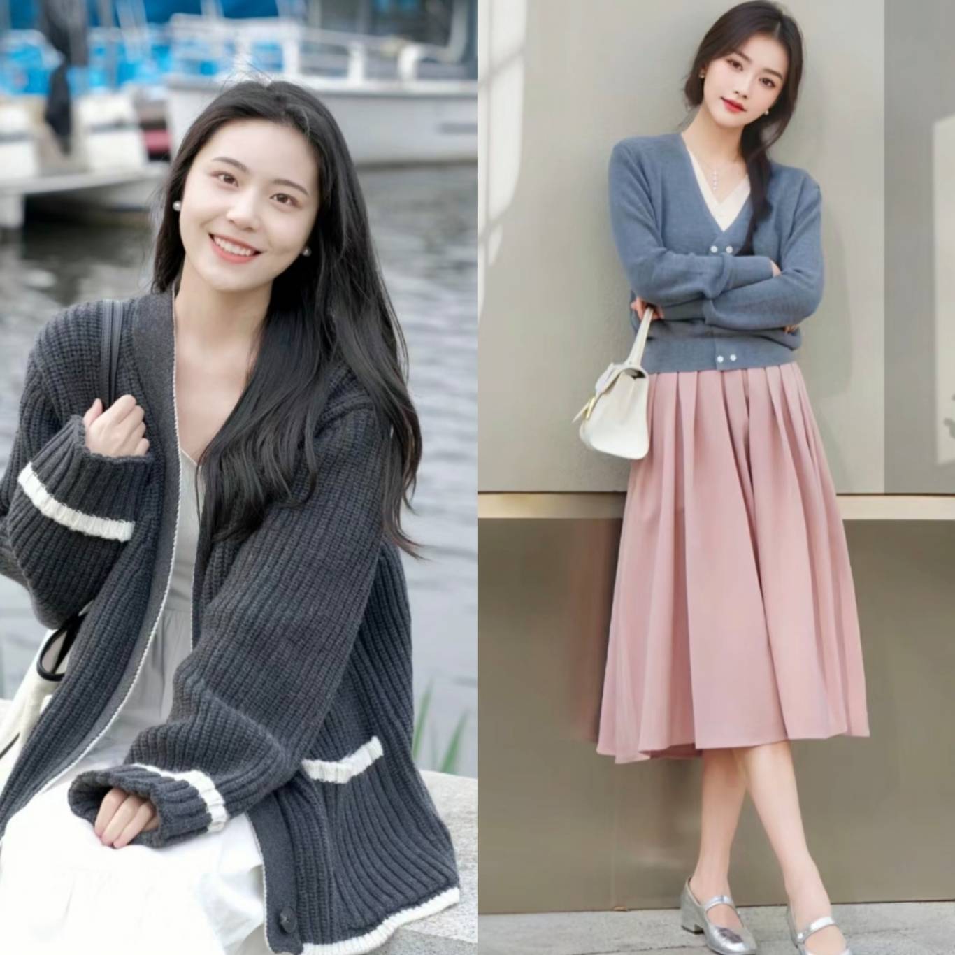 28岁周末去相亲,对方体制内帅男,该穿什么衣服合适,显淑女气质