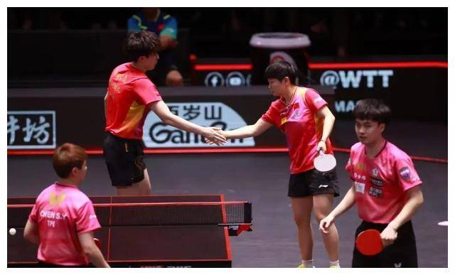 孙颖莎王楚钦连连获胜中国队双打无敌
