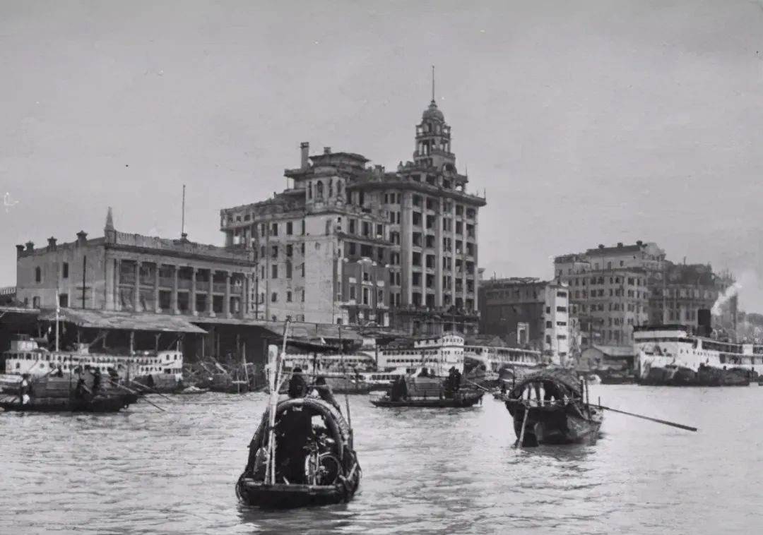 绝密照片,还原百年广州的真实面目_建筑_珠江_高楼