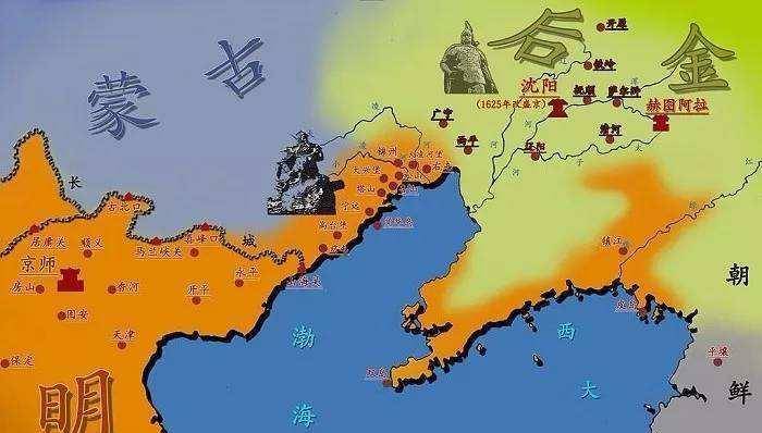 明朝开原地图图片