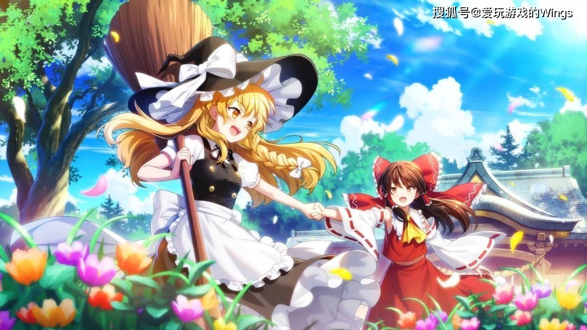 原创东方弹幕神乐失落幻想一路音游打飞机只为听歌集闪卡