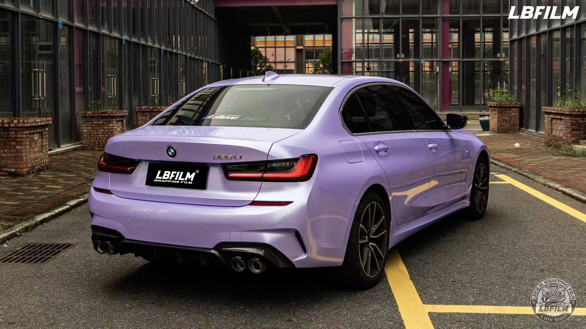 宝马3系lb改色膜液态金属星黛紫,温柔且浪漫至极_搜狐汽车_搜狐网