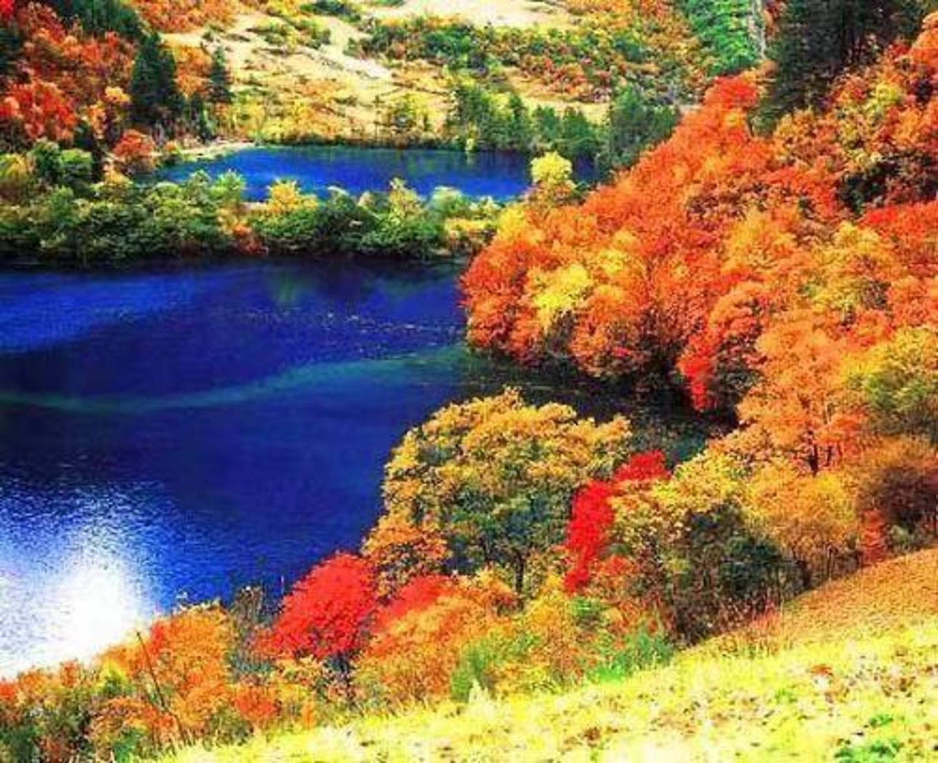 四川九寨沟黄龙风景区四日游旅游路线安排四川跟团四日游旅游报价