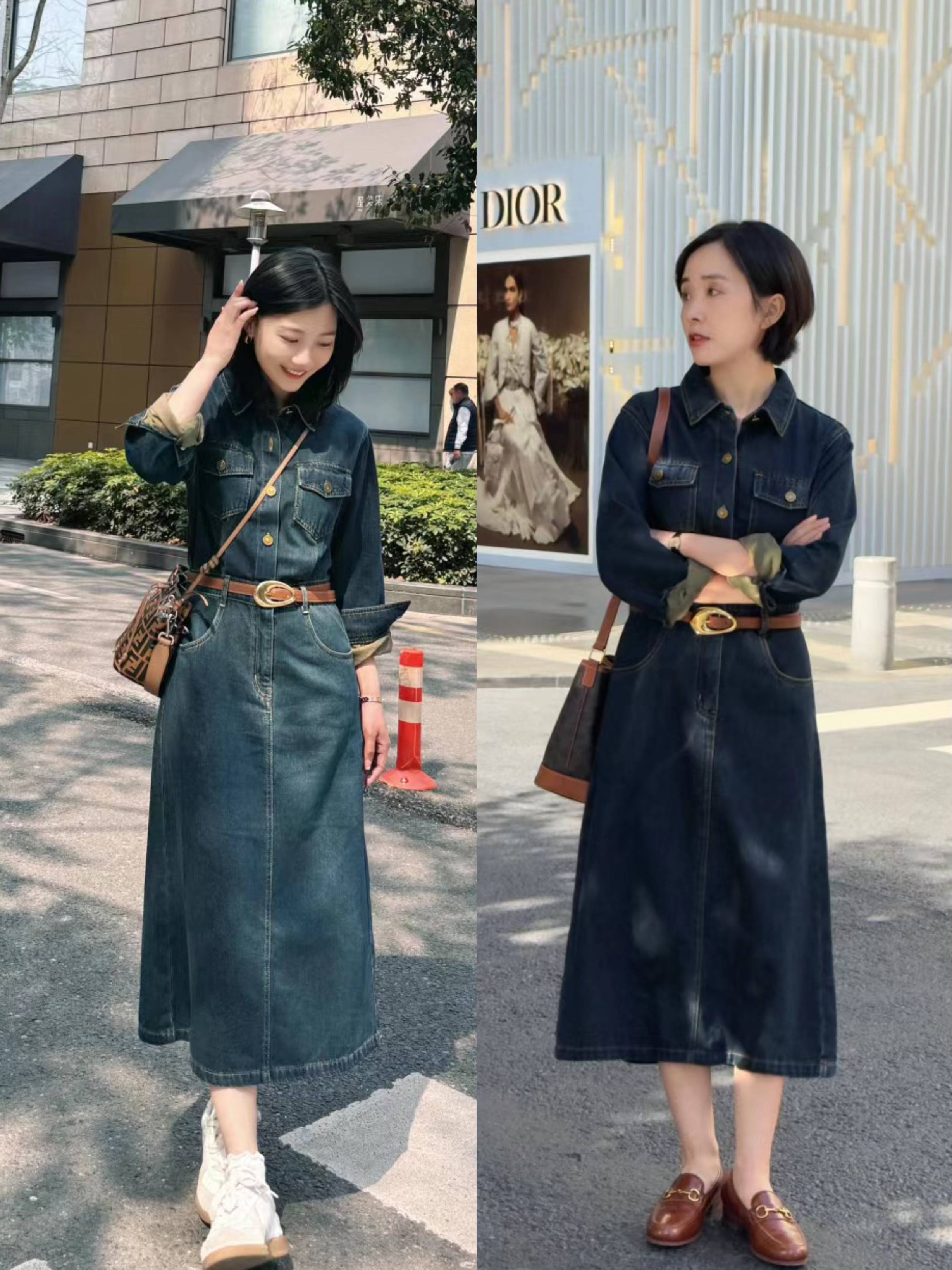 原创四十多岁的女人春天就穿3衣2裙2裤优雅体面谁穿谁好看