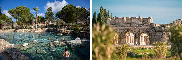 探索棉花堡历史悠久的spa与疗愈传统_石灰_希拉波利斯_温泉水