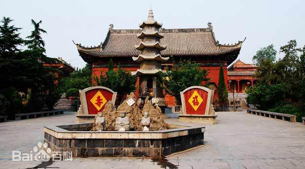 原创魅力陕西行武功县甘湟殿