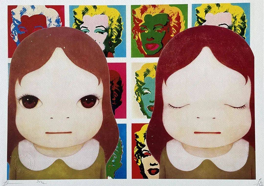 平版尺寸:32x45cmlot 12 death nyc 麦胖与太阳花丛中的哆啦a梦作者