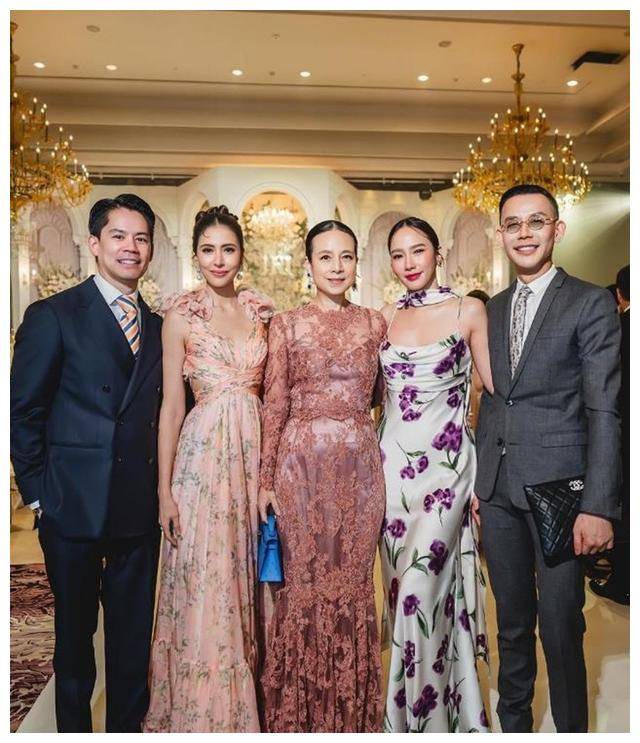 泰国白富美natalie补办婚礼名流云集泰国首富鼎力相助