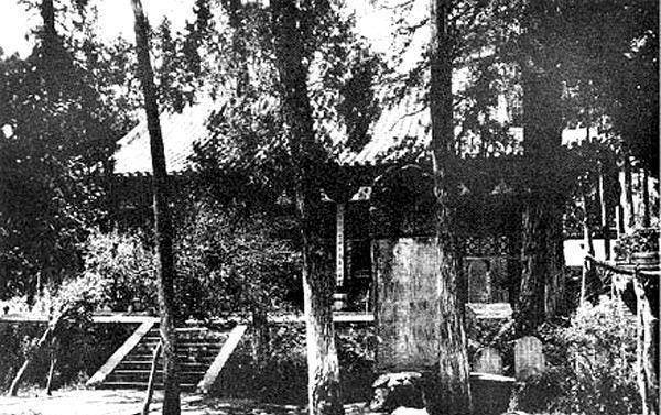 原创倒戈将军石友三火烧少林寺绝版老照片曝光烧毁前的真实面貌