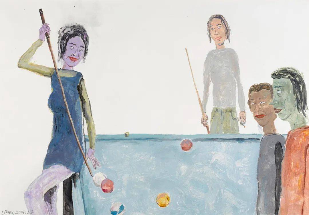 绘画常温作为高立峰艺术的观看制式