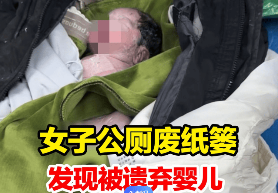 女子公厕废纸篓发现弃婴,无情弃婴,伦理底线何在？