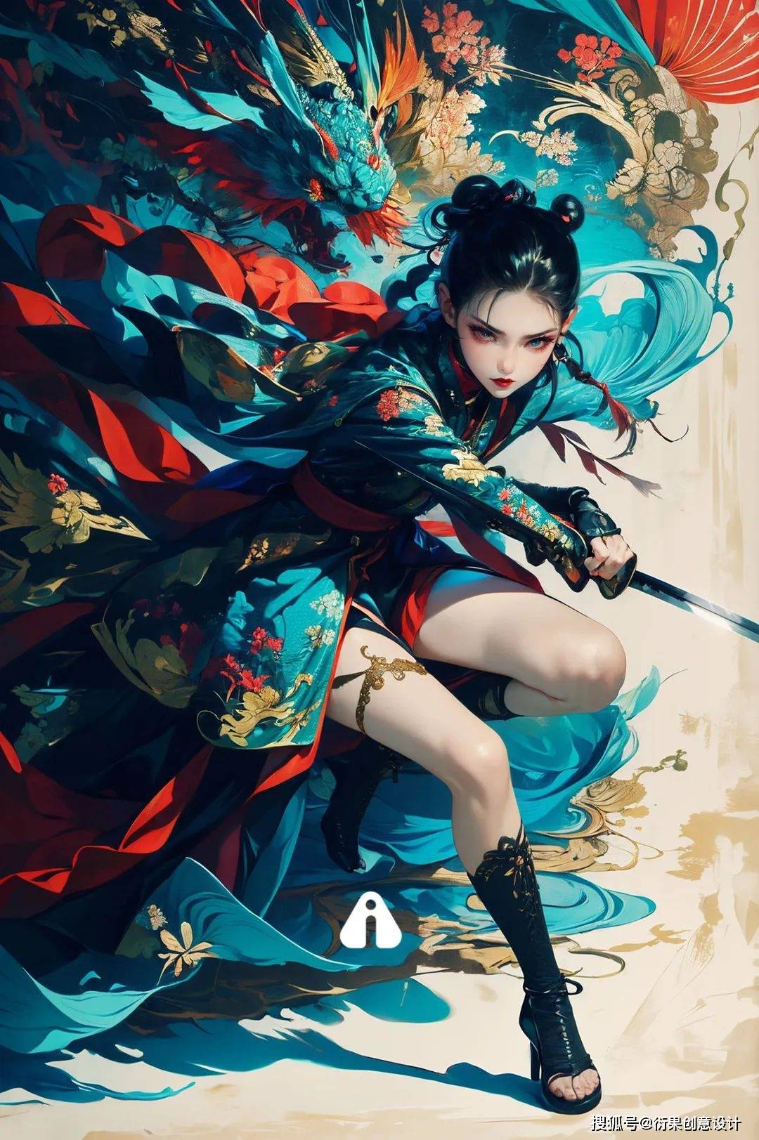 ai智能绘图,自由发挥一下!