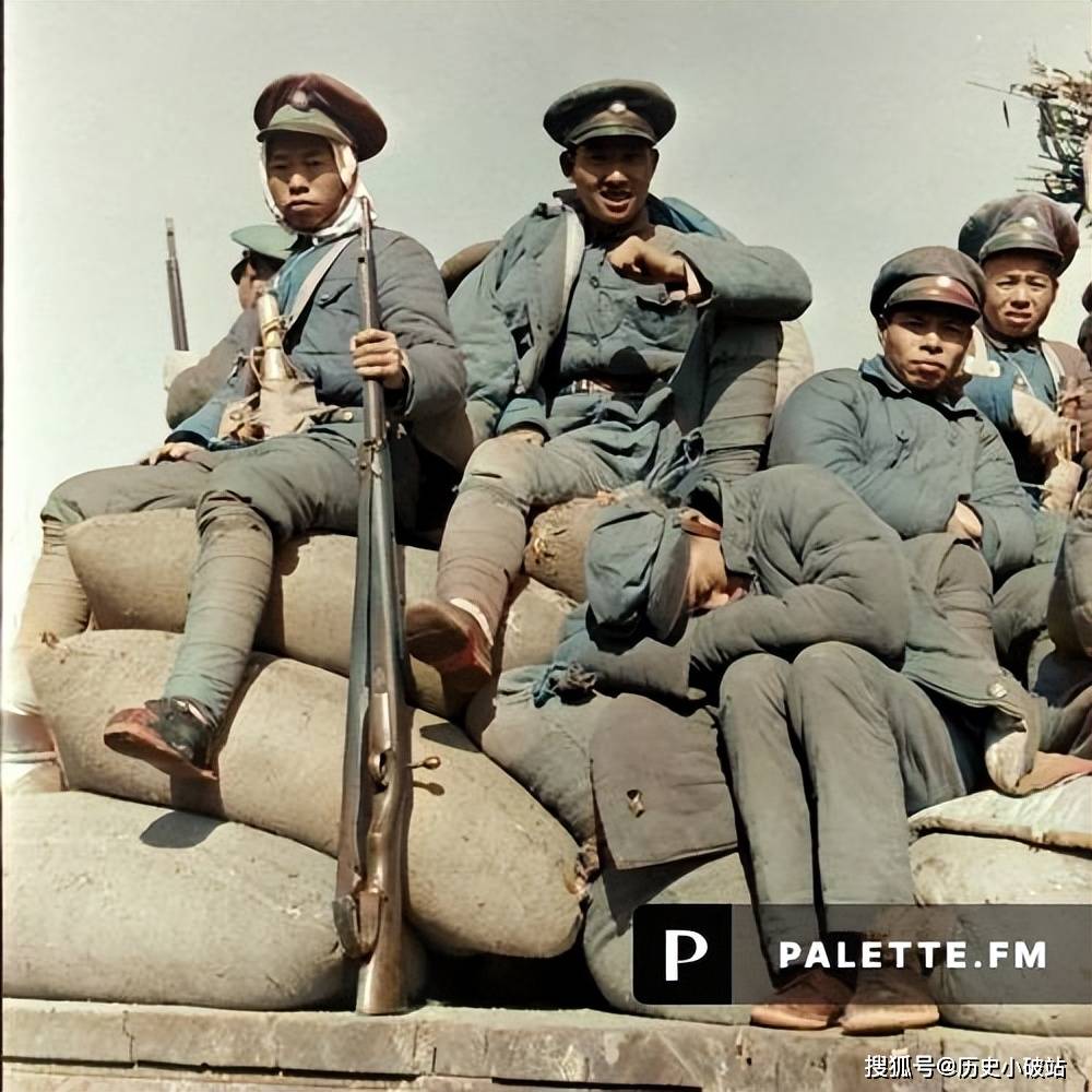 震撼!一组国民党军队彩色老照片,揭示历史的必然是人民的胜利