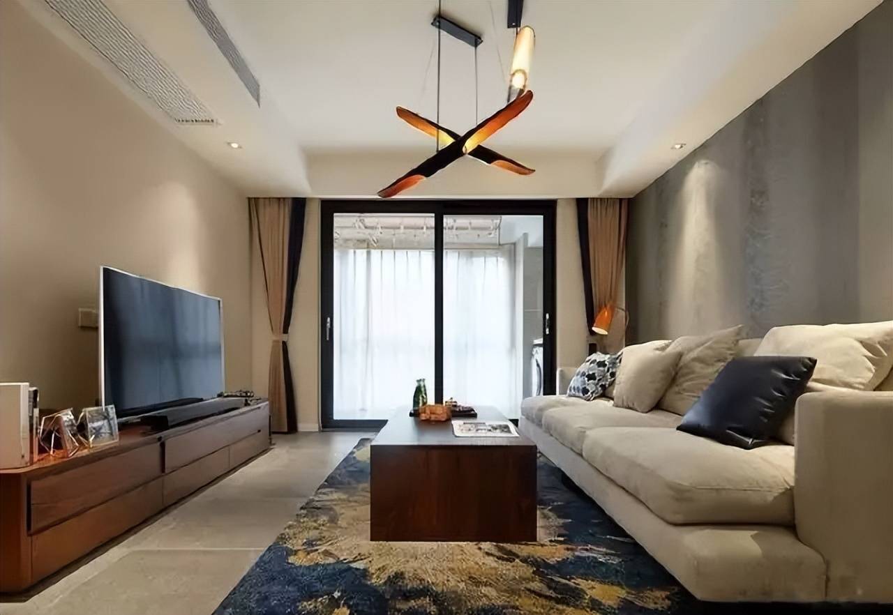 85平新房华丽变身简装结合精致软装完美家居呈现