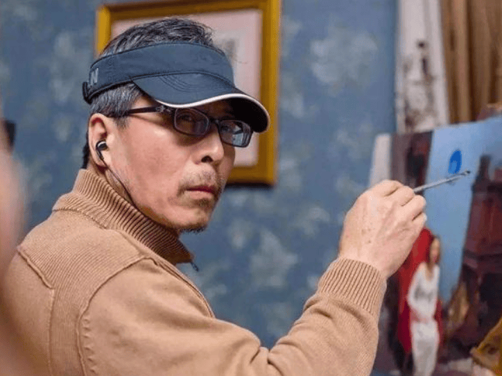 四川画家一幅肖像画了一年,模特3个月走了,之后画作卖了7015万_冷军