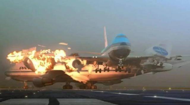 史上最大飞机事故1977年美国与荷兰飞机相撞583人丧生