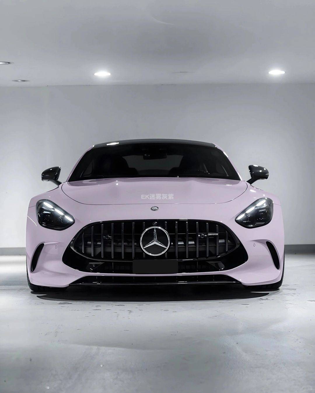 ek迷雾灰紫改色膜,抵挡不住的甜飒气质