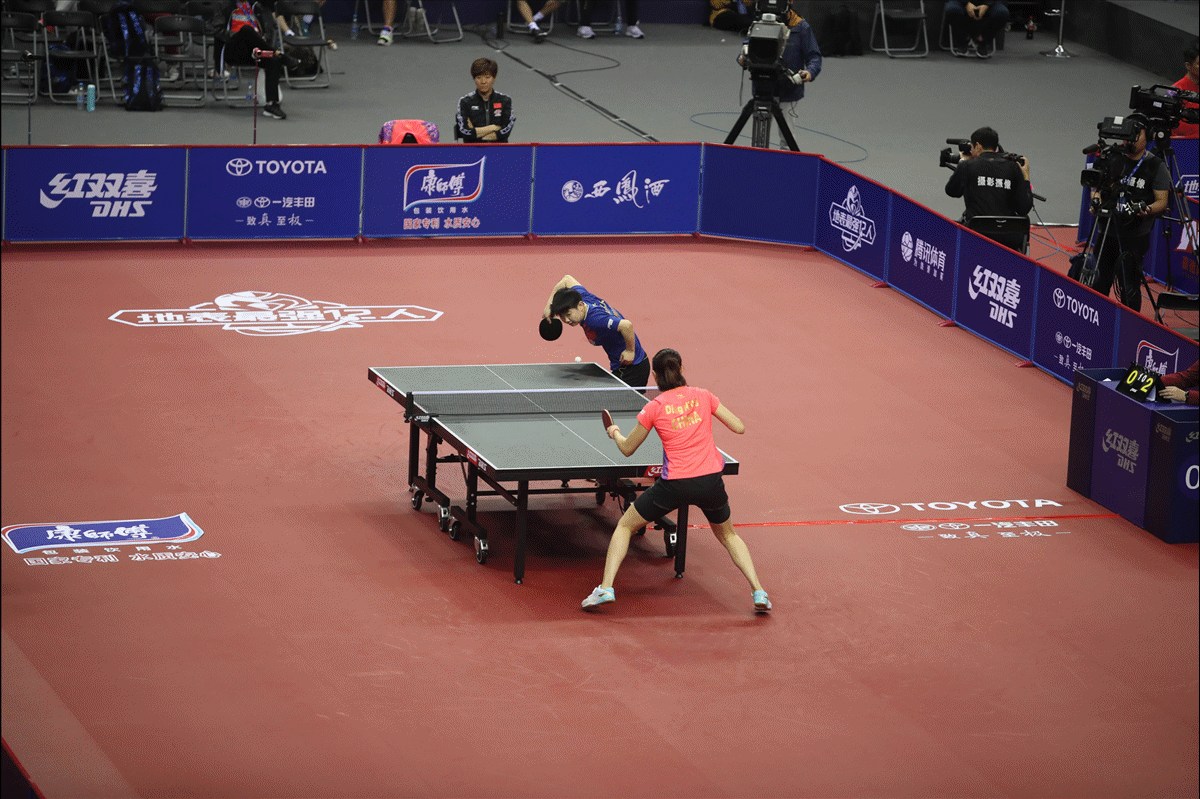 原创孙颖莎对阵丁宁深度战术分析探讨落点压制技巧