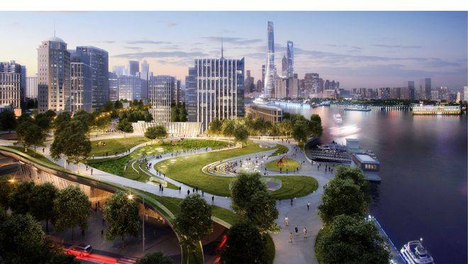 上海黄浦绿地外滩中心外滩天幕1715豪装江景大宅