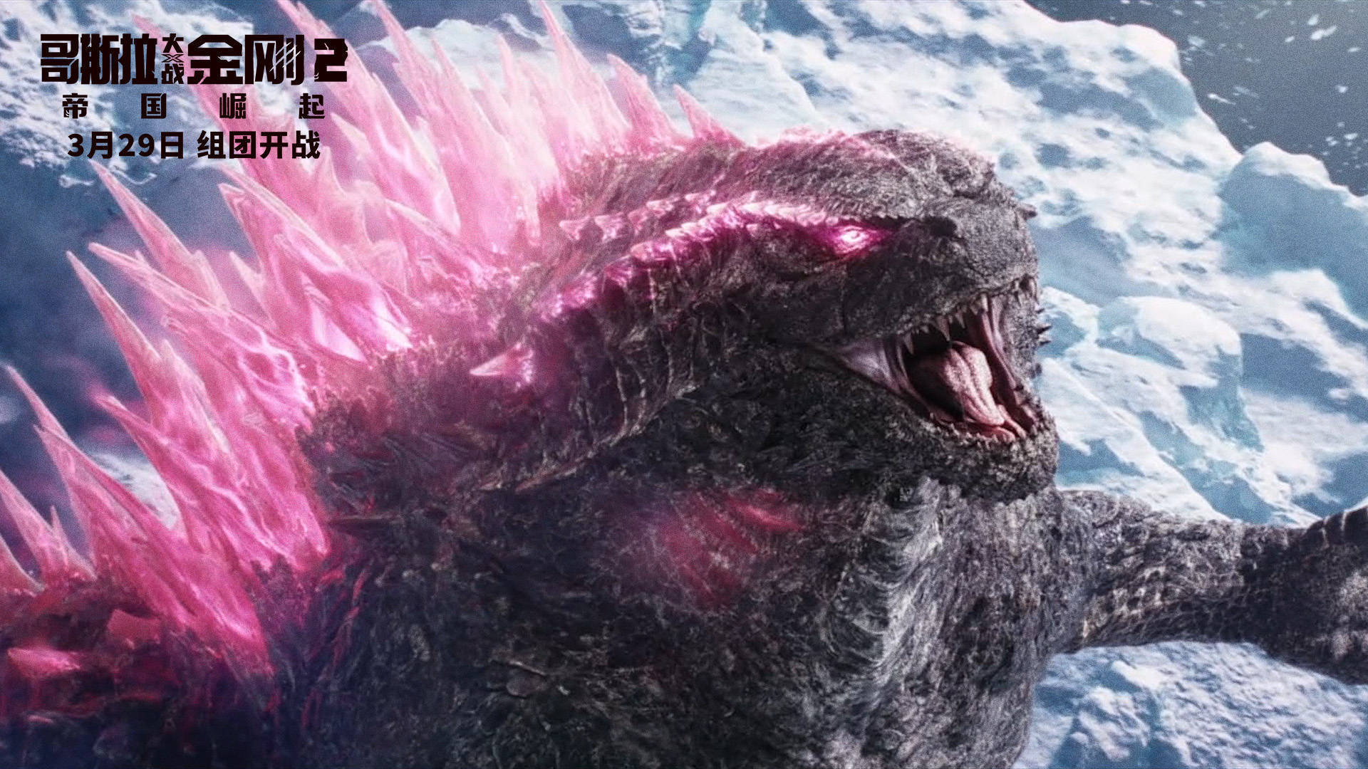 厦门留光文化传媒有限公司哥斯拉大战金刚2曝预告迷你小金刚超萌亮相