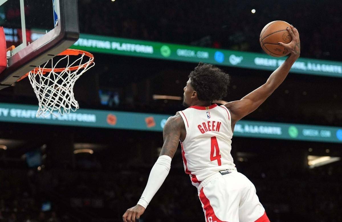 感谢申京,他终于又做回火箭老大_杰伦·格林_季后赛_比赛