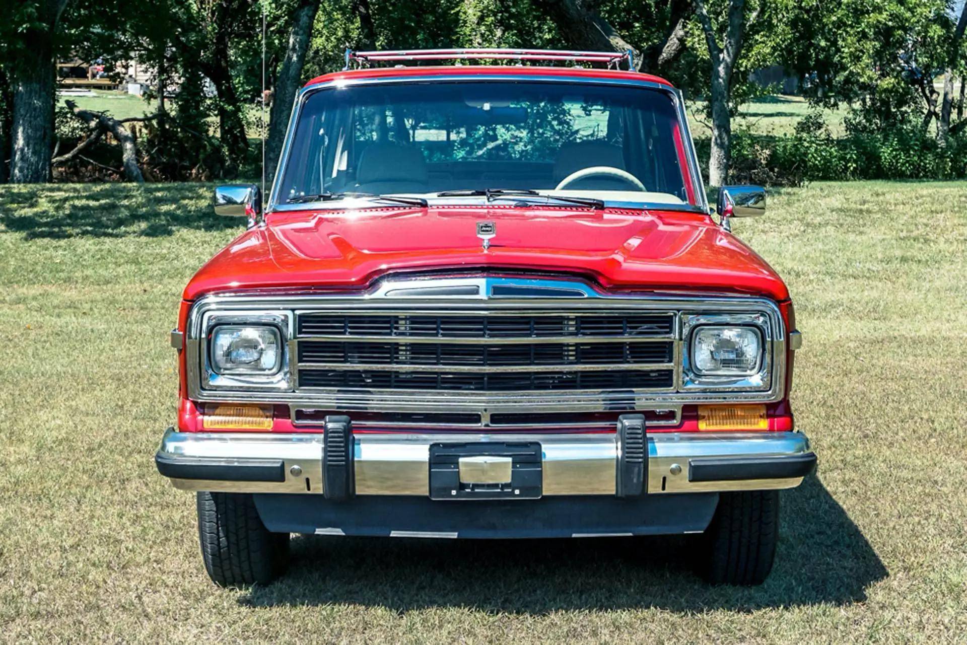 换装hellcat v8引擎的1989款jeep grand wagoneer,可输出707马力_搜狐