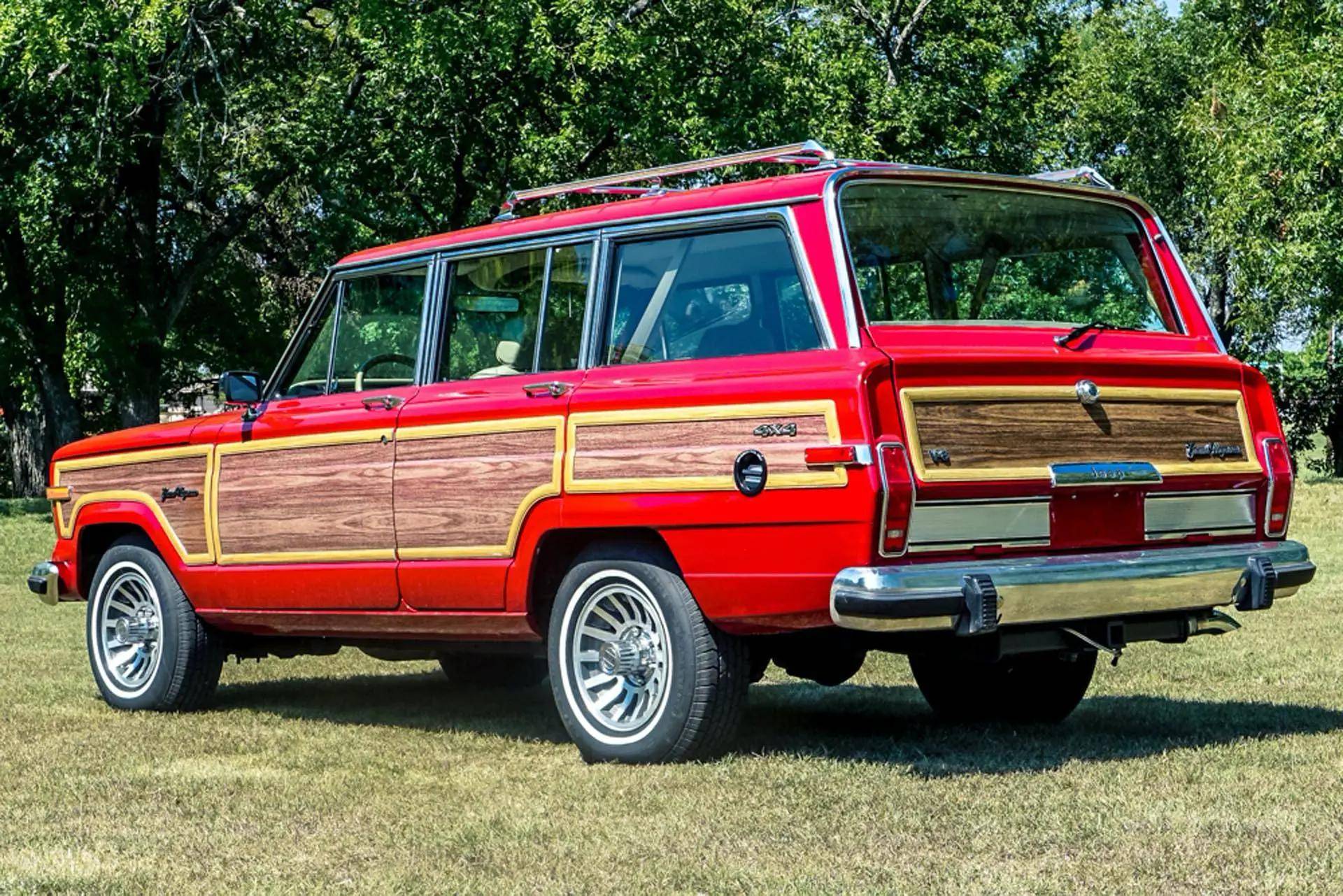 换装hellcat v8引擎的1989款jeep grand wagoneer,可输出707马力_搜狐