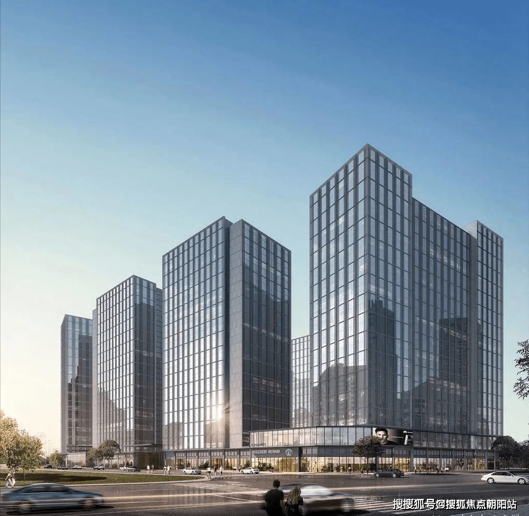 约80万方体量涵盖商务办公,商业街区,品牌酒店,国际公寓等复合物业