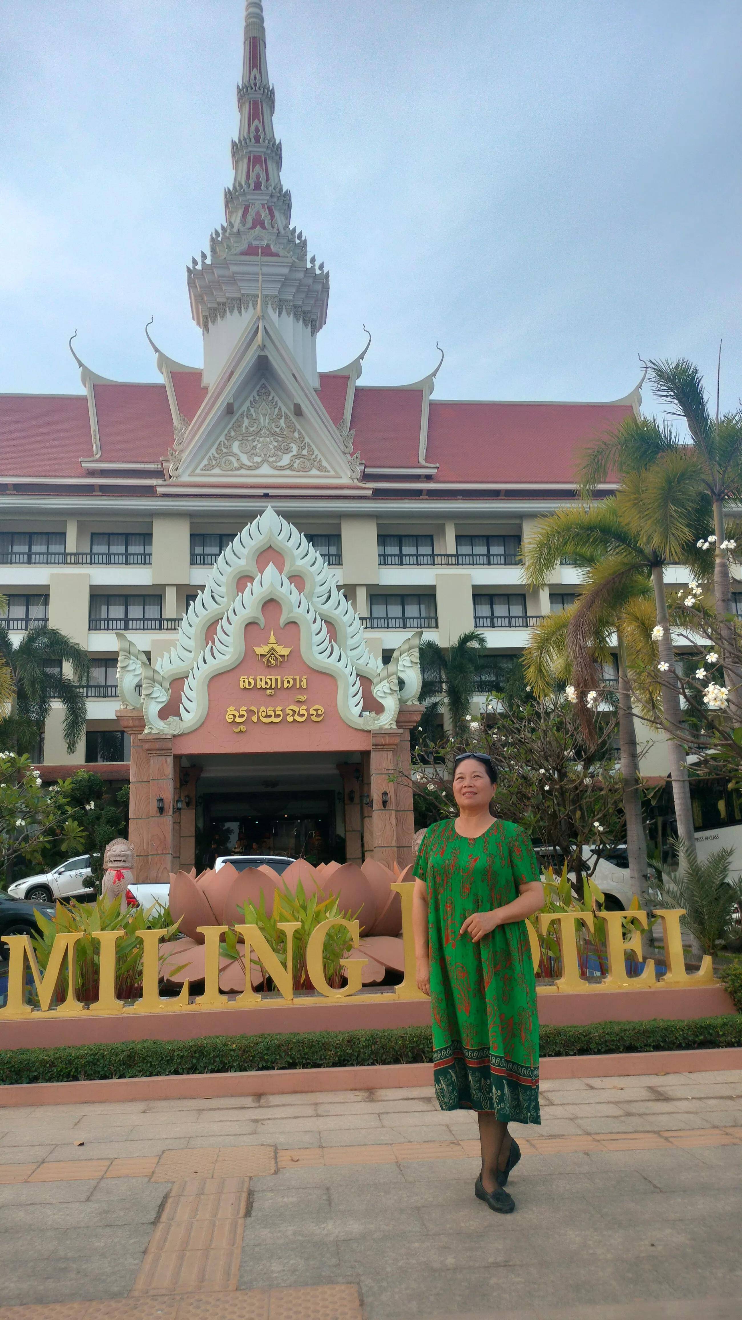 照片:江苏刘女士提供地点:柬埔寨暹粒市喜欢酒店