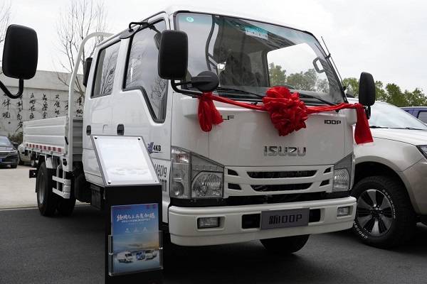 品质轻卡一脉相承 庆铃五十铃新100p烟台隆重上市_搜狐汽车_搜狐网